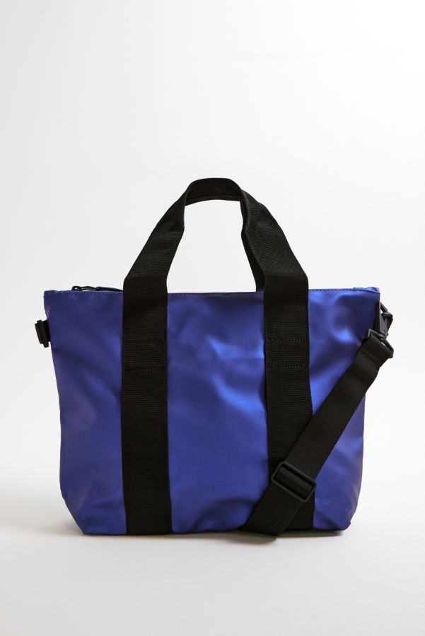 Vista diapositiva: 2: RAINS Mini Tote Bag Blu