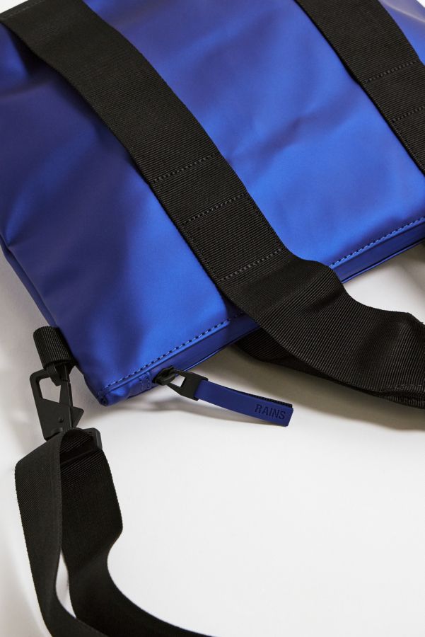 Vista diapositiva: 4: RAINS Mini Tote Bag Blu