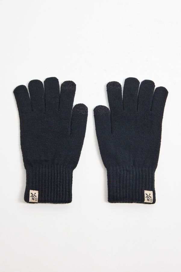 Slide View: 1: Ayker Black Gloves