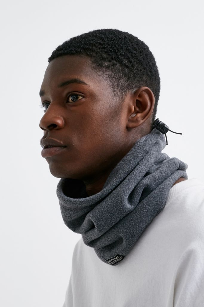 UO Charcoal Fleece Gaiter | Urban Outfitters UK