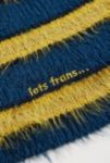 Thumbnail View 3: iets frans... Yellow Stripe Eyelash Knit Scarf