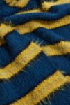 Thumbnail View 4: iets frans... Yellow Stripe Eyelash Knit Scarf