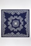 Thumbnail View 2: Foulard imprimé bandana bleu marine UO