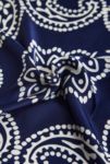 Thumbnail View 3: Foulard imprimé bandana bleu marine UO