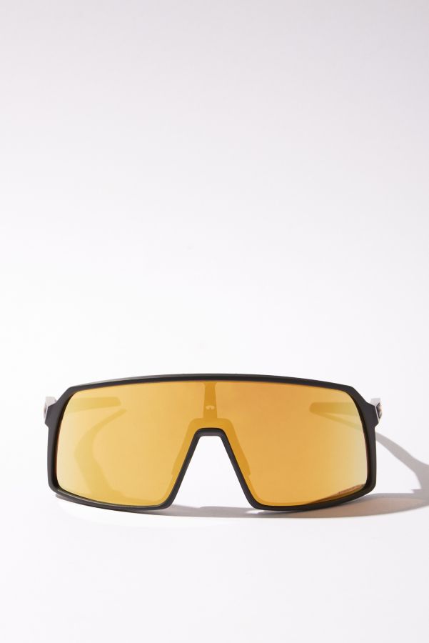 Slide View: 2: Oakley Sutro Matte Carbon Prizm 24K Sunglasses