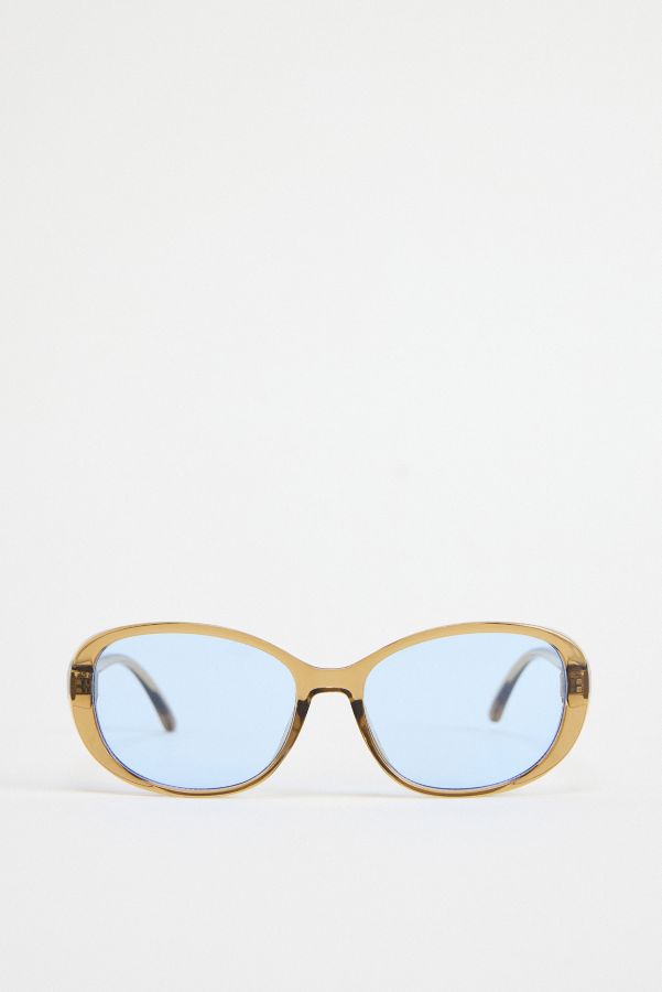 Slide View: 1: Lunettes de soleil Terence bleues UO