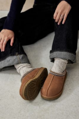 UGG – Pantolette „Tasman“ in Kastanienbraun