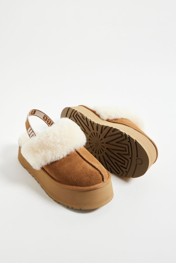 Vista diapositiva: 2: UGG Chestnut Funkette Pantofole