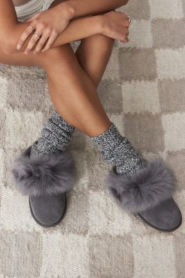 UGG - Chaussons Scuff Sis anthracite