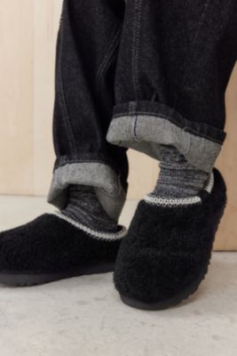 UGG Tasman Curly Black Slippers