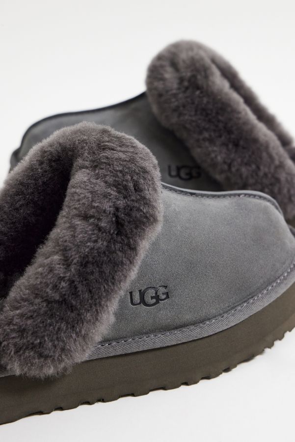 Slide View: 4: UGG Graue Disquette Hausschuhe