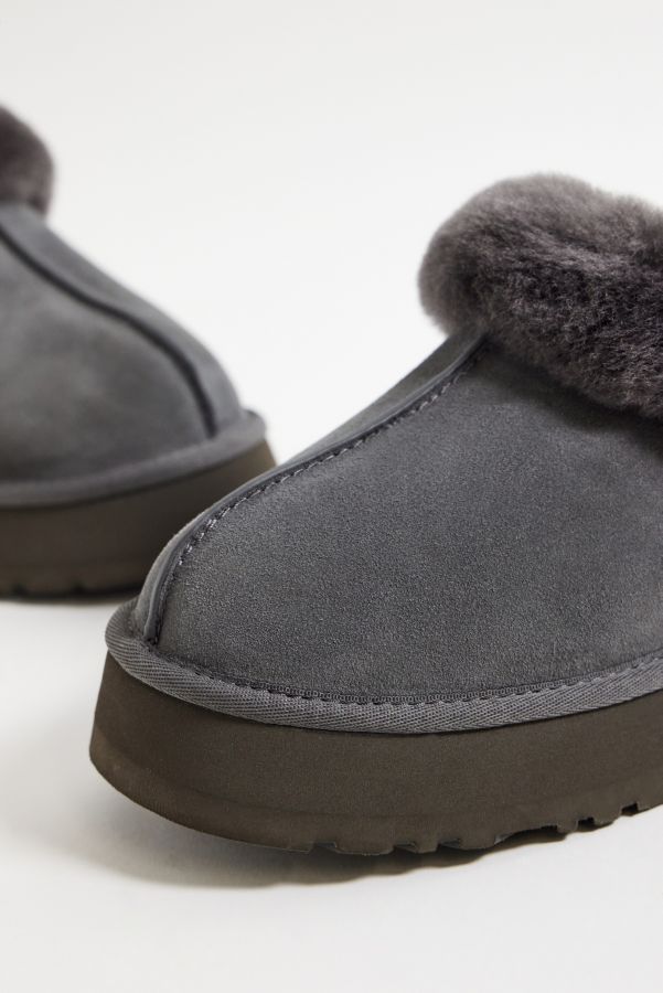 Slide View: 5: UGG Graue Disquette Hausschuhe