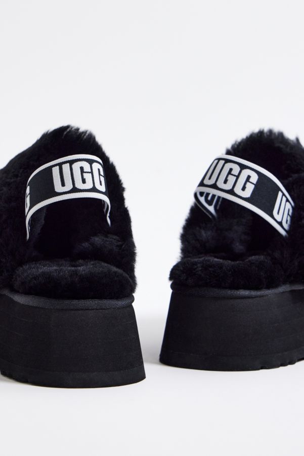 Slide View: 3: UGG Schwarze Funkette Hausschuhe