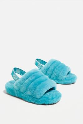 blue uggs slippers