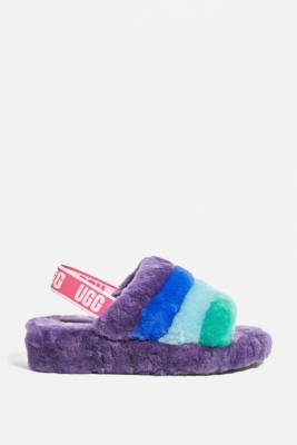 purple ugg slippers