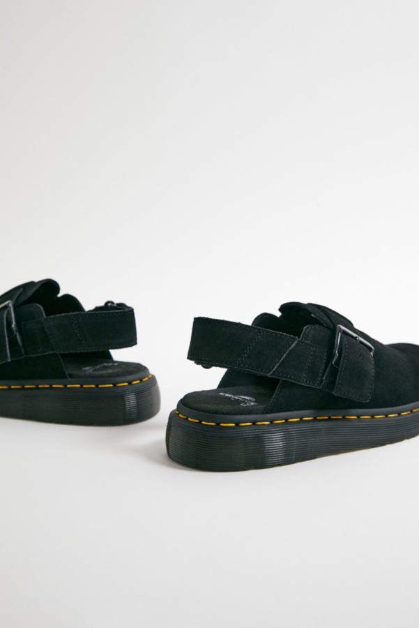 Vista diapositiva: 4: Dr. Martens Jorge II Black Suede Mules