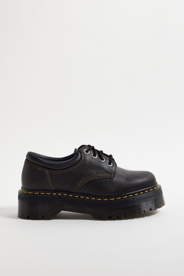 Vista diapositiva: 2: Scarpe Dr. Martens Orleans Taupe 8053 Quad