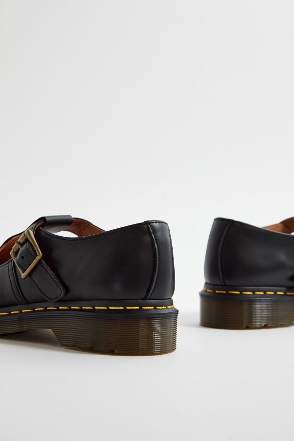 Vista diapositiva: 5: Scarpe Mary Jane Dr Martens Polley in Pelle Lucida