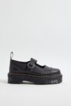 Thumbnail View 3: Dr. Martens Dark Taupe Addina Orleans Platform Shoes