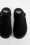 Thumbnail View 4: Dr Martens Schwarz Zebzag Wildleder Pantoletten