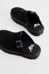 Thumbnail View 5: Dr Martens Schwarz Zebzag Wildleder Pantoletten