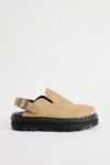 Thumbnail View 3: Dr Martens Tan Zebzag Suede Mules