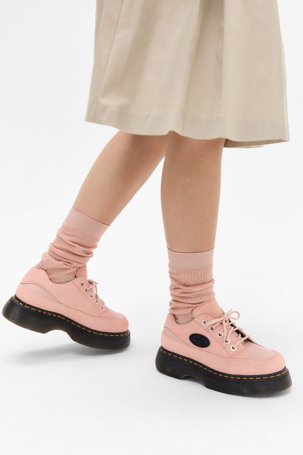 Slide View: 1: Dr. Martens Pink Buzz 5-Ösen Schuhe