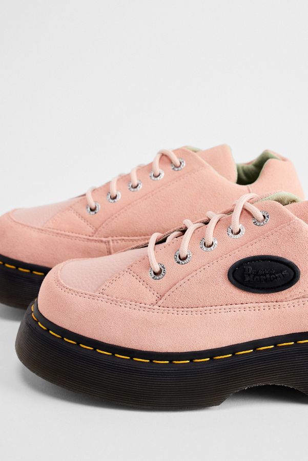 Slide View: 4: Dr. Martens Pink Buzz 5-Ösen Schuhe