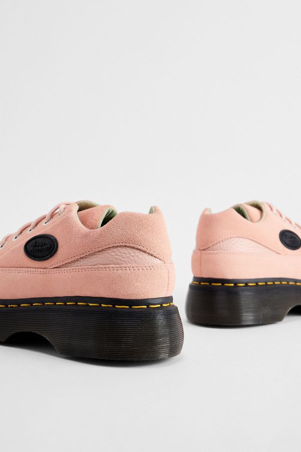 Slide View: 5: Dr. Martens Pink Buzz 5-Ösen Schuhe