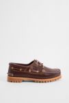 Visualizzazione miniature 2: Timberland Scarpe da barca Noreen in pelle bordeaux con 3 occhielli