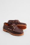 Visualizzazione miniature 3: Timberland Scarpe da barca Noreen in pelle bordeaux con 3 occhielli