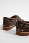 Thumbnail View 5: Timberland Burgundy Noreen Leather 3-Eyelet Lug Boat Shoes