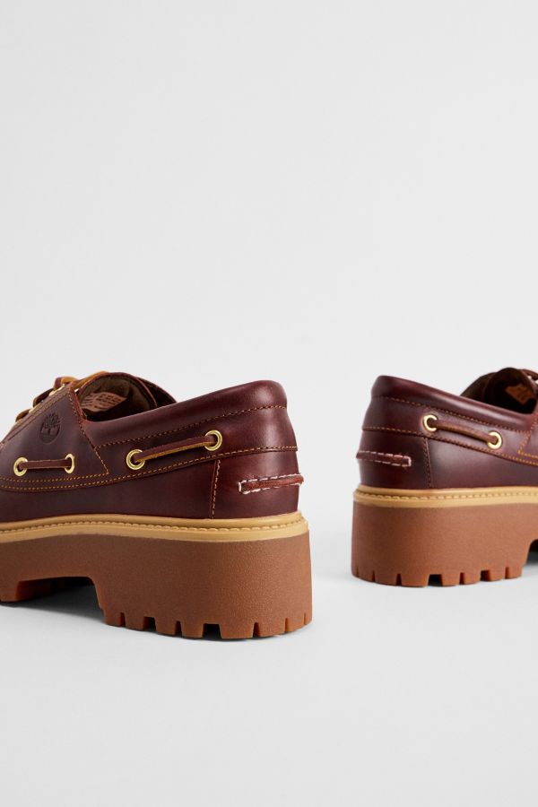 Vista diapositiva: 5: Scarpe da Barca Timberland Stone Street Bordeaux