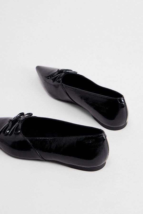 Slide View: 5: Vagabond Hermine Bow Ballet Shoes