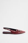 Thumbnail View 3: Vagabond Red Hermine Brush-Off Leather Shoes