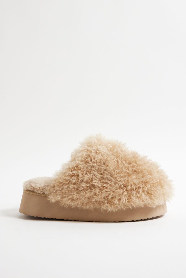 Slide View: 3: UO Haven Creme Plateau Hausschuh