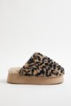 Thumbnail View 3: UO Haven Leopard Print Platform Slippers