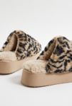 Thumbnail View 4: UO Haven Leopard Print Platform Slippers