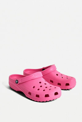 pink clogs