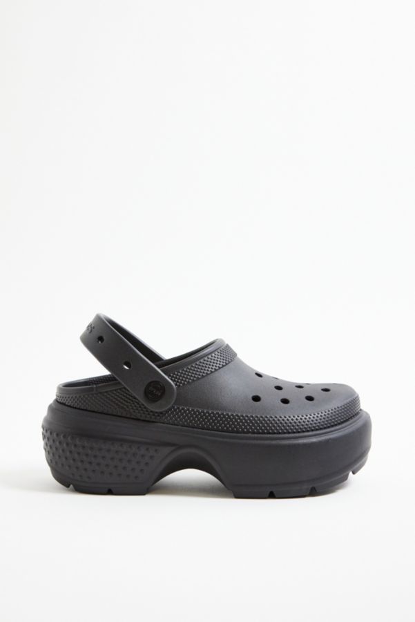 Vista de diapositivas: 3: Zuecos Negros Stomp de Crocs