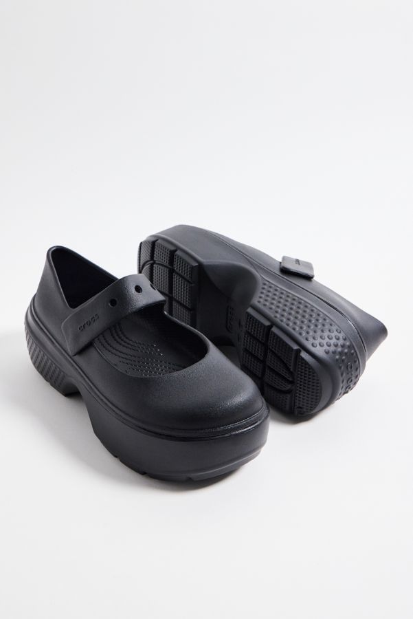 Vista de diapositivas: 3: Plataformas Crocs Stomp Mary Jane