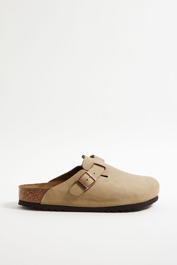 Vista diapositiva: 3: Birkenstock Boston Tobacco Oiled Leather Clogs