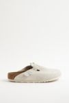 Visualizzazione miniature 2: Birkenstock Antique White Suede Boston Clogs