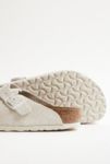 Visualizzazione miniature 5: Birkenstock Antique White Suede Boston Clogs