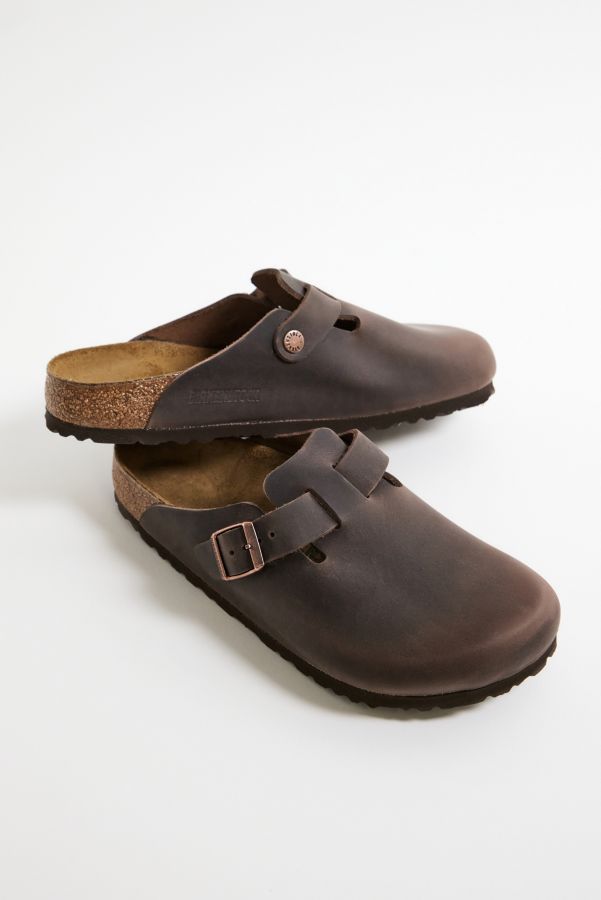 Vista de diapositivas: 2: Birkenstock Habana Oiled Leather Boston Clogs