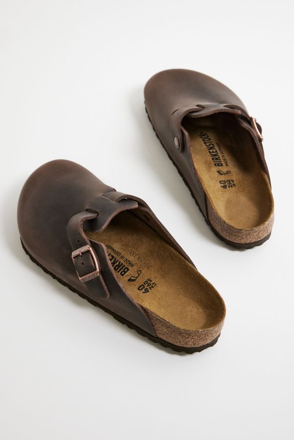 Vista de diapositivas: 4: Birkenstock Habana Oiled Leather Boston Clogs