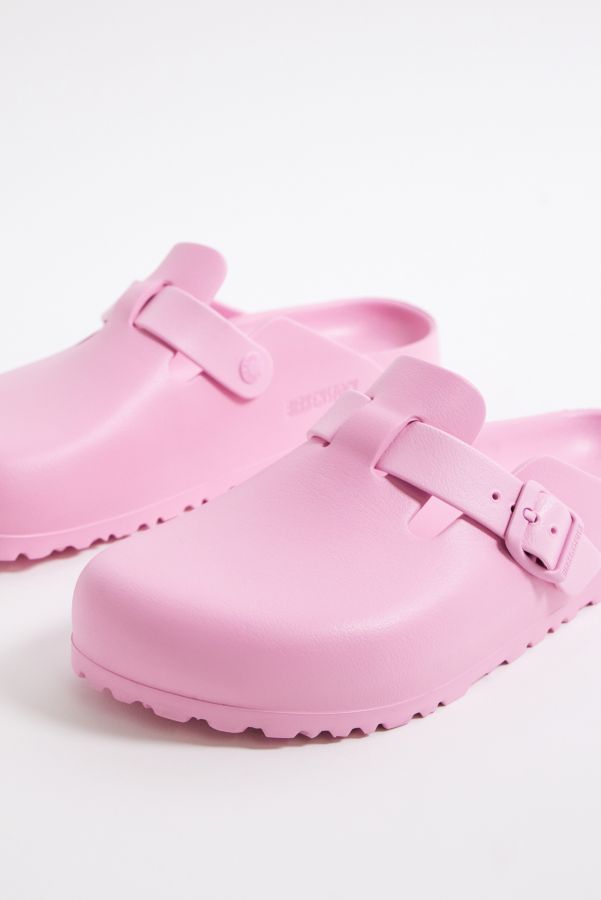 Vista diapositiva: 5: Birkenstock Boston Pink Rubber Clogs