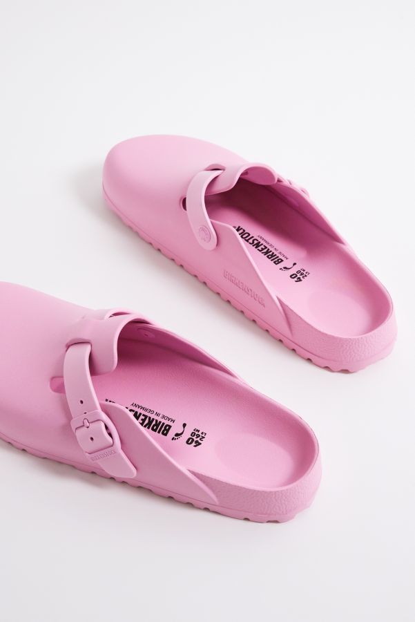 Vista diapositiva: 6: Birkenstock Boston Pink Rubber Clogs