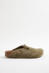 Thumbnail View 3: Birkenstock Faded Khaki Suede Boston Clogs