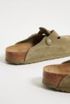 Thumbnail View 4: Birkenstock Faded Khaki Suede Boston Clogs